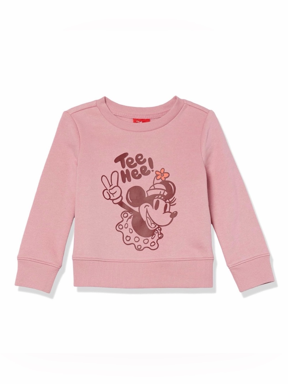 Amazon Essentials Disney | Girls' Fleece Pullover Crew Sweatshirt